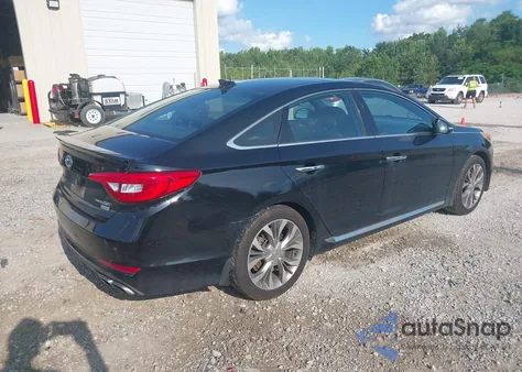 2015 Hyundai Sonata Limited 2.0T from USA, damaged, VIN 5NPE34AB2FH170327